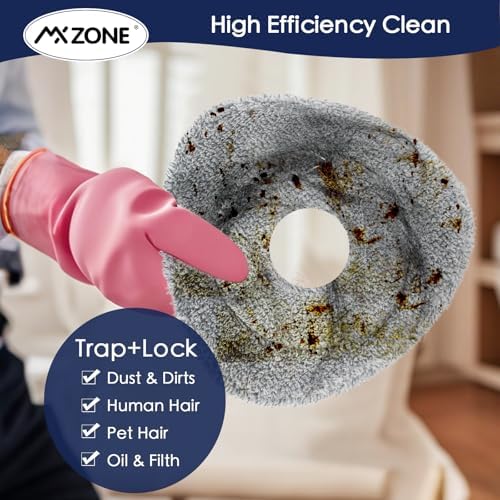 MXZONE Spin Mop Pad Replacement Set