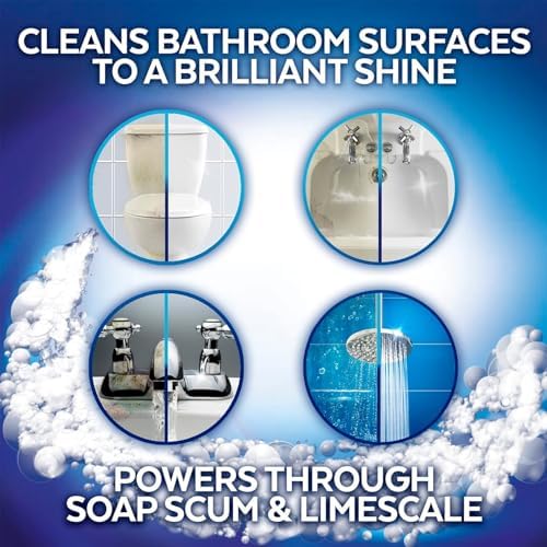 Liapu Toilet Bowl Cleaner 2 Pack Eco-Friendly Fresh Mint Scent