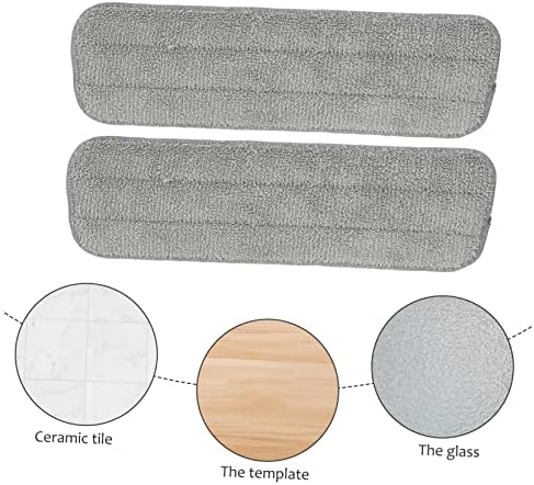 5Pcs Spray Mop Pads Washable Replacement for Hardwood Tile Floors