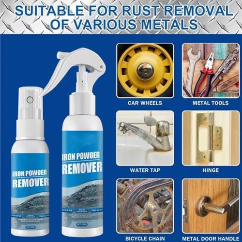 WRSFXV Multi Purpose Rust Remover Spray 2pcs 30ml 1