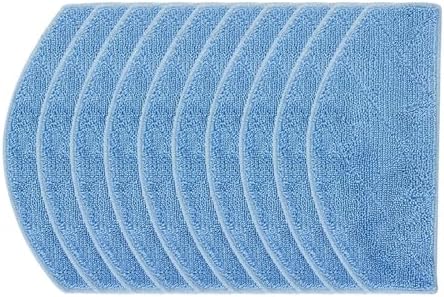 4 Pack Mop Cloths for Lubluelu SL68W Robotic Vacuum