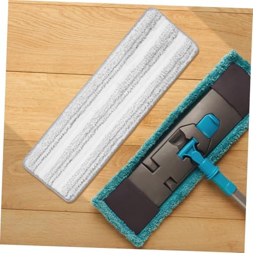 2pcs Reusable Flat Mop Refill Pads for Hardwood and Tile Floors