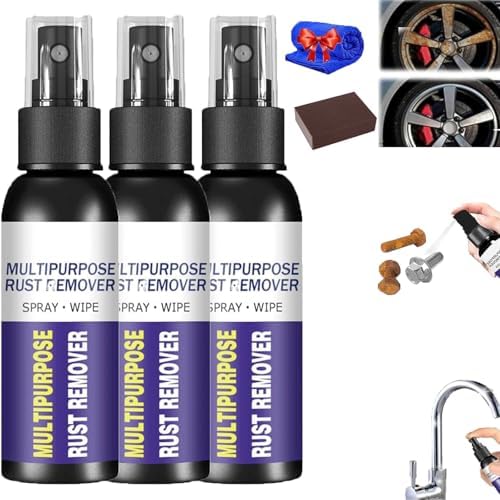 Multipurpose Rust Remover Spray 3pcs 30ml