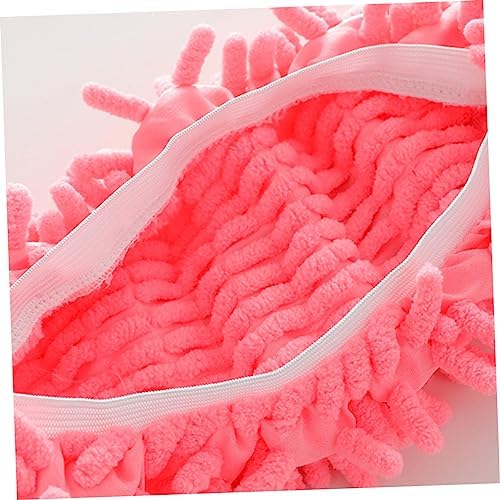 Minkissy 6pcs Microfiber Mop Slippers with Foot Socks