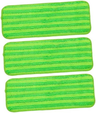3pcs Thickened Microfiber Mop Refill Pads Reusable