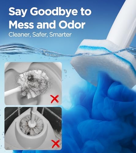 Caspeak 64-Count Toilet Wand Refills with Fresh Fragrance