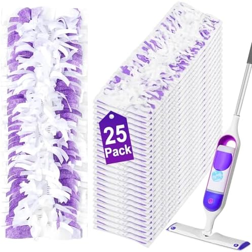 25 Pack Disposable Mopping Pads for Swiffer PowerMop 1