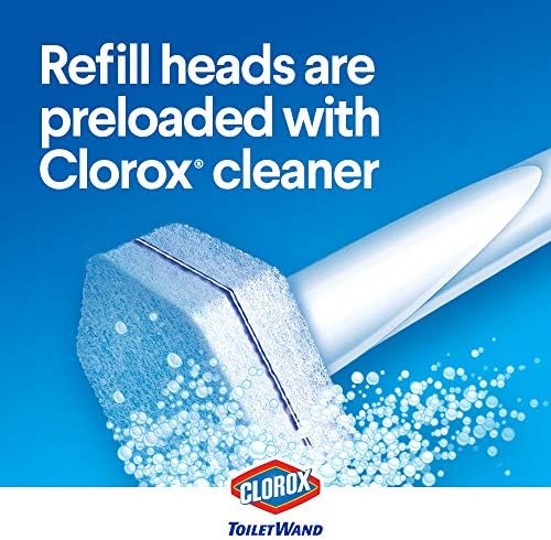 Clorox Wand Heads 6 Count for Effective Toilet Cleaning