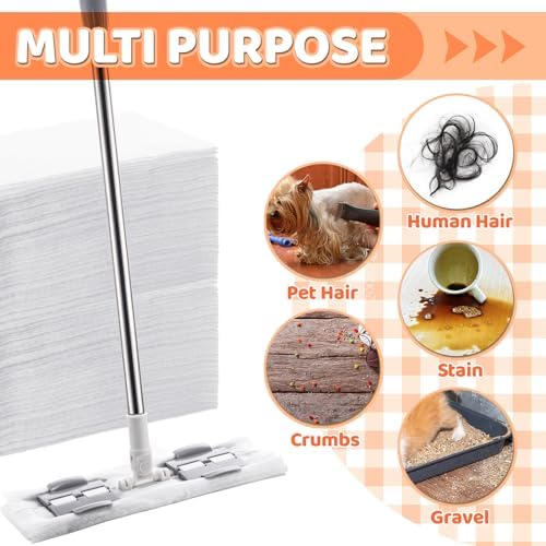 Maxcheck 400 Count XL Dry Mop Pads 17 x 98