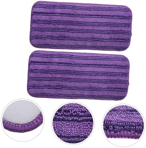 2pcs Microfiber Mop Pad Refill Washable