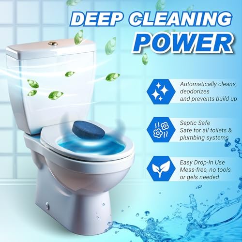 Shinefy Blue Toilet Cleaner Tablets 20 Tabs