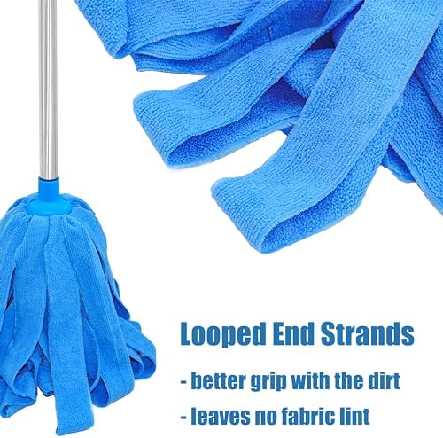 EaseYourDay Microfiber Mop Refill Blue 2pcs