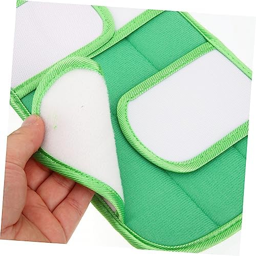 2Pcs Reusable Mop Pads for Swiffer Compatible Wet Dry Cleaning
