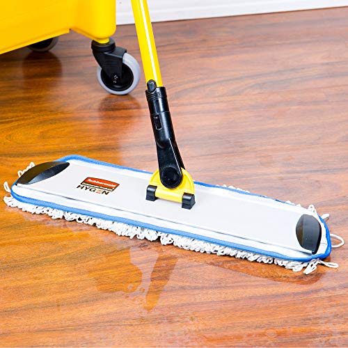 Rubbermaid Flow Flat Mop Head Nylon White Pack of 2