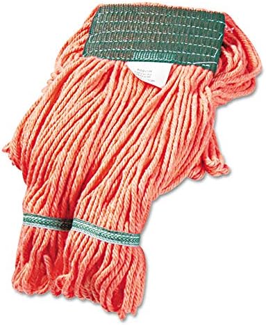 Boardwalk BWK502OR 5 in Super Loop Wet Mop Head - Orange