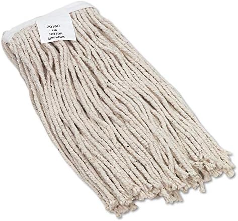 Boardwalk BWK2016CEA 16 Cut-End Cotton Wet Mop Head