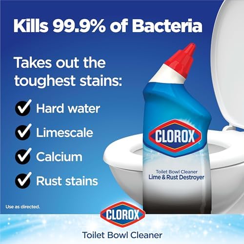 Clorox Toilet Bowl Cleaner 24 Ounces Pack of 2