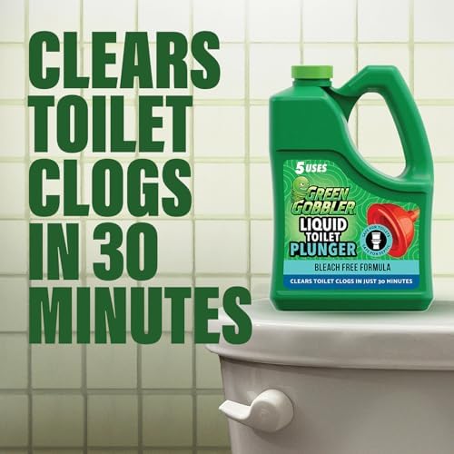 Green Gobbler Liquid Toilet Plunger - 5 Uses No Plunger Needed 1