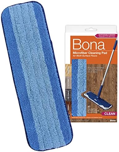 Bona Microfiber Cleaning Pad 1 Pack Blue