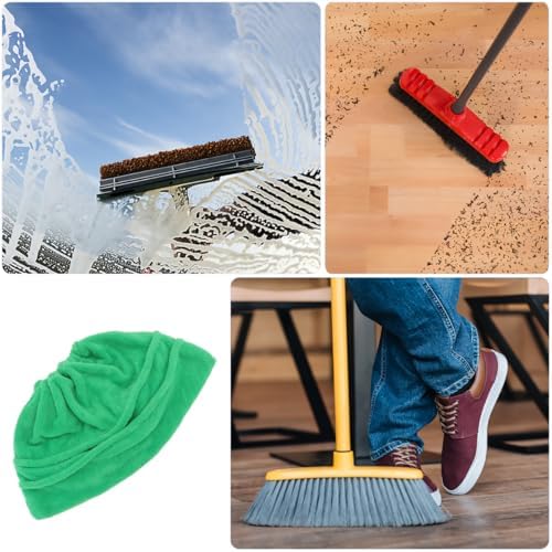 3 Pcs Broom Mop Mopping Cloth Floor Cleaning Accessories