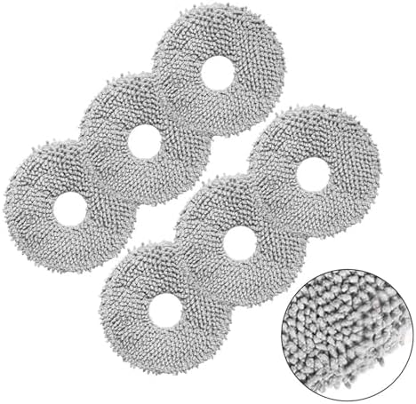 6 Pack Replacement Mop Pads for 2C102CN Robot Vacuum