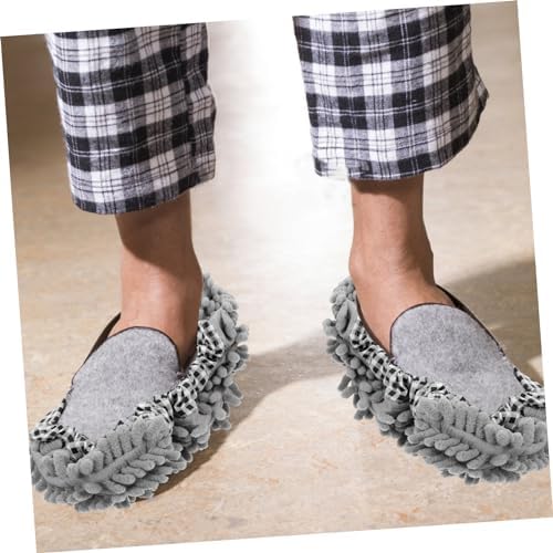 CALLARON Microfiber Mop Slippers 2 Pairs