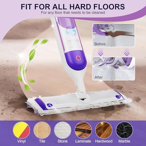 32 Count Power Mop Refill Pads 14-Layer Thickened for Deep Cleaning