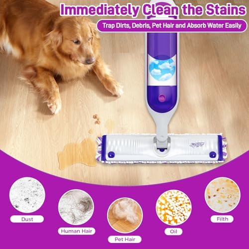 30 Pack Power Mop Refills for Swiffer Power Mop Multi-Surface Use