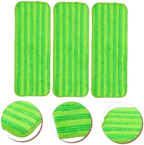 3pcs Microfiber Mop Pads Reusable and Durable