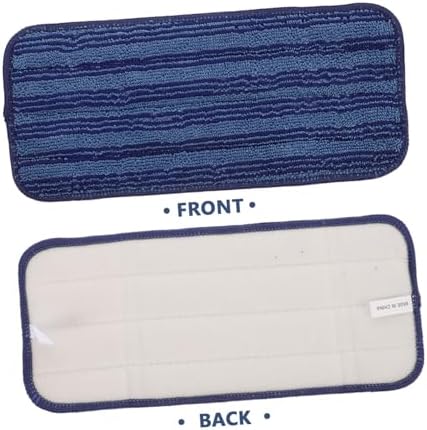 PACKOVE Reusable Microfiber Mop Pads for Wet Dry Floor Cleaning