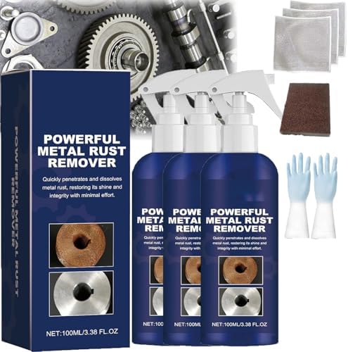 2024 New Powerful Rust Remover Spray 100ml 3PCS