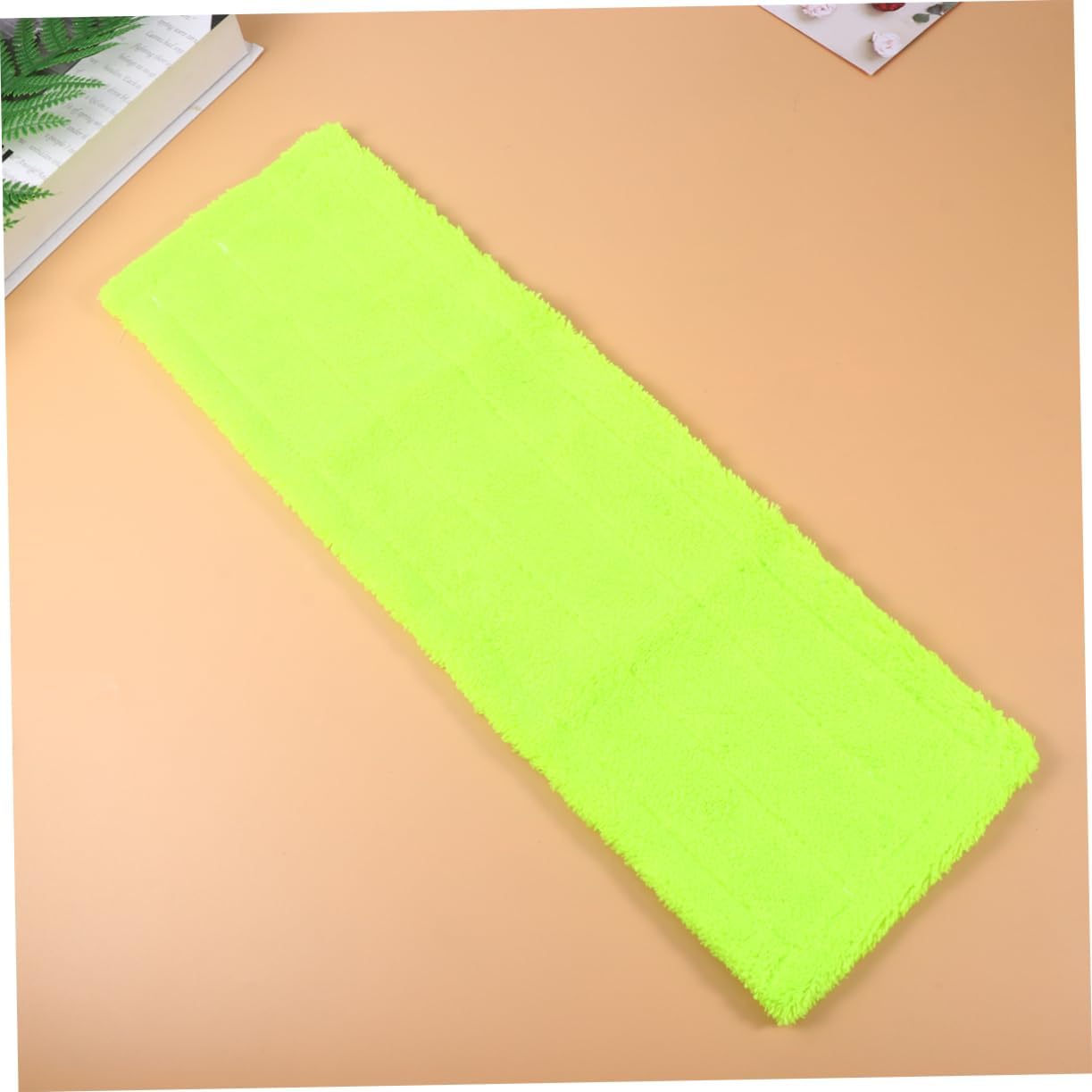 CALLARON Coral Velvet Microfiber Mop Head Refill Pads 2-Pack