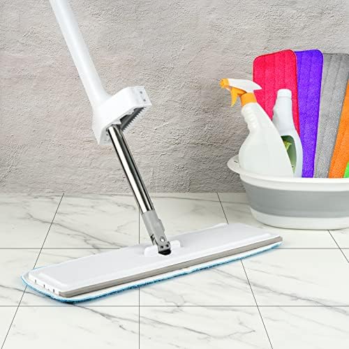 Microfiber Mop Pads 185 x 63 Inch Reusable Set of 12