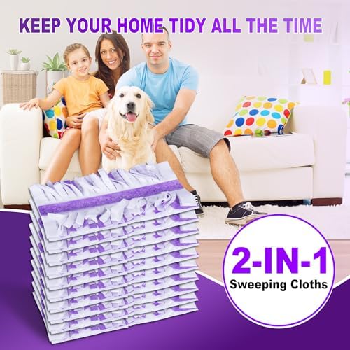 FORSPEEDER 10 Count Mopping Pads for Swiffer WetJet