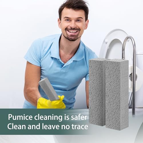 Melfluo 6 Pack Pumice Stones Toilet Cleaner