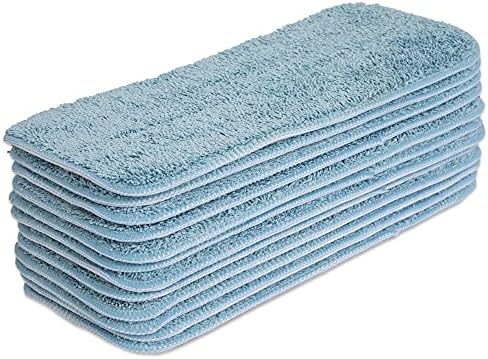 Arkwright Spray Mop Replacement Pads - 13 Inch Blue Pack of 12