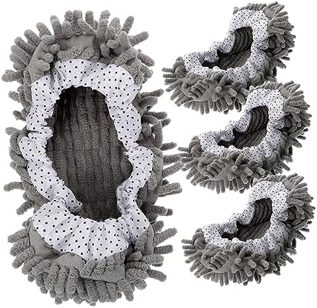 CALLARON Microfiber Mop Slippers 2 Pairs