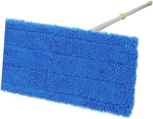 2Pcs Coral Fleece Mop Pads Reusable Replacement Heads
