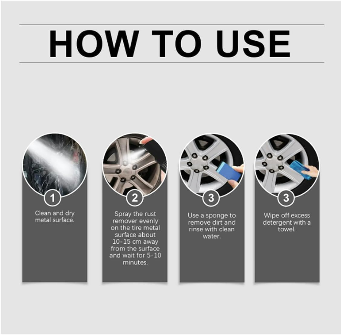 Jefuzh Rust Remover Spray 20 - Heavy Duty
