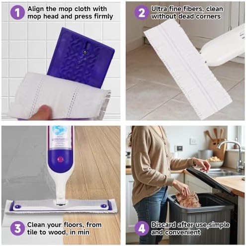 Pactmax 20 Pack Swiffer Power Mop Refills