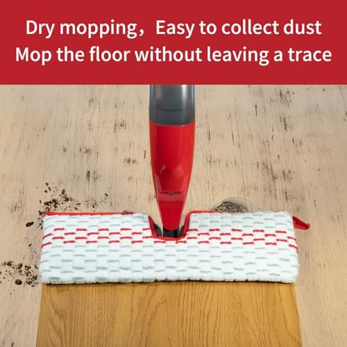 4 Pack Microfiber Spray Mop Pads for Oceda ProMist MAX Replace Head