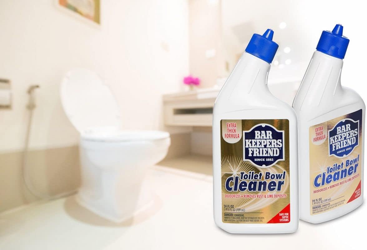 Bar Keepers Friend Toilet Bowl Cleaner - 24 fl oz - Extra Thick Formula