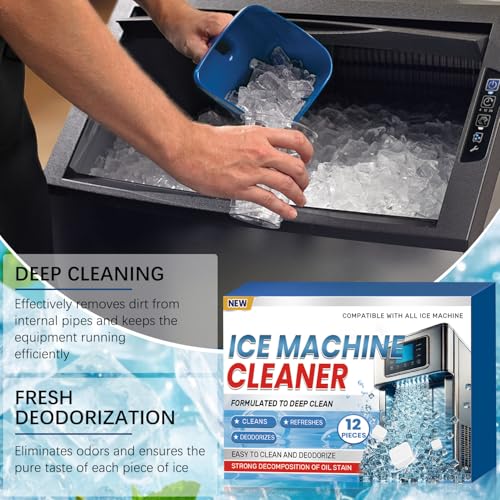 iaredon Ice Maker Descaler Cleaner Tablets 12 Pack