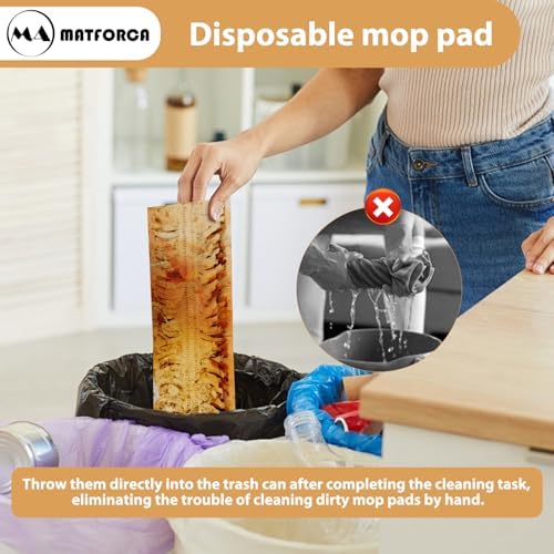 20 Pack Swiffer Mop Pads - Disposable Refills for Power Mop