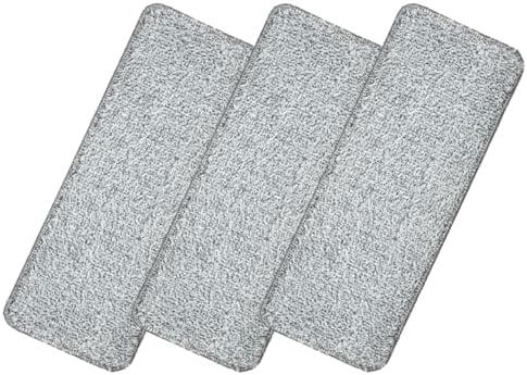 3pcs Washable Fiber Mop Pads for Hardwood and Tile