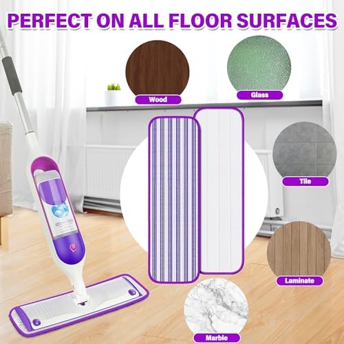20 Pack Reusable Mop Pads for Swiffer PowerMop