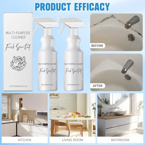 2Pcs R W Multi Purpose Cleaner Set