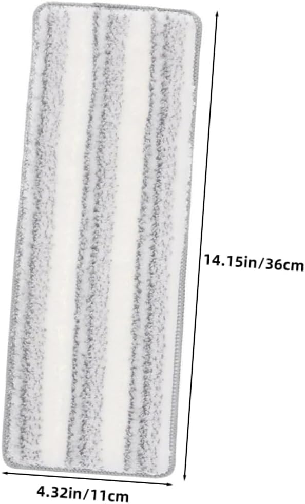 PACKOVE 5pcs Microfiber Mop Pads for Tile and Hardwood Cleaning