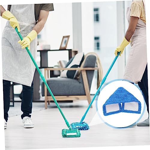SHERCHPRY Microfiber Mop Head Refill Pads 4-Pack