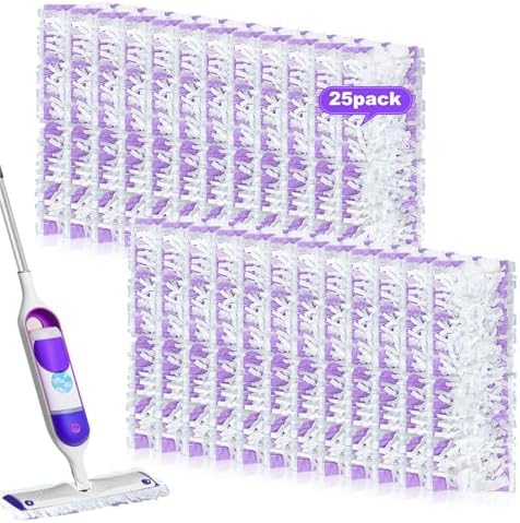 LOVECO 25 Count Power Mop Refills for Swiffer